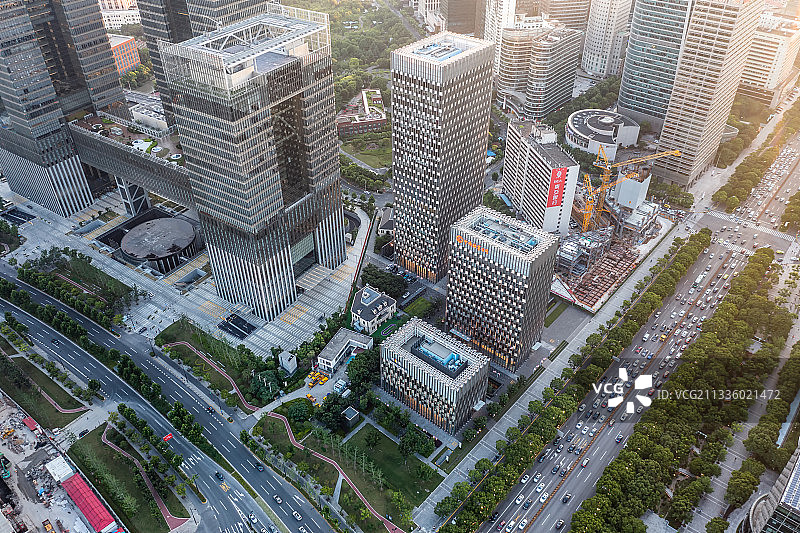 上海城市风光图片素材