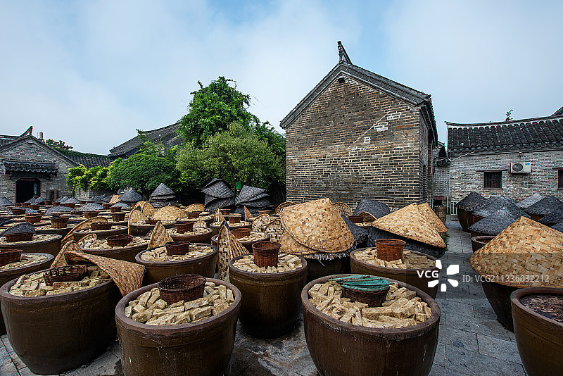 窑湾古镇制酱图片素材