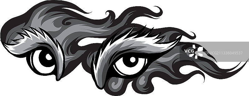 单色动物眼睛图片素材