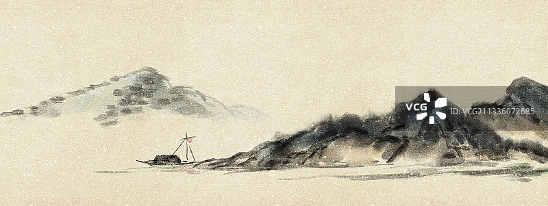 水墨山水图片素材