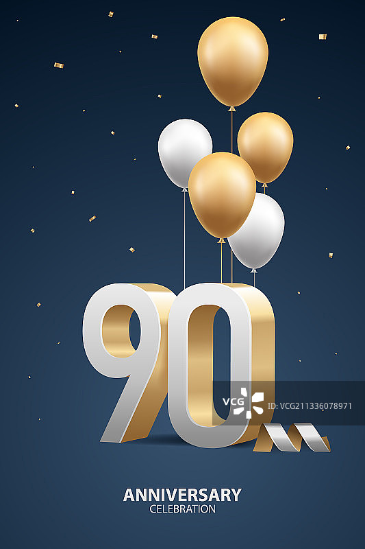 90周年纪念背景图片素材