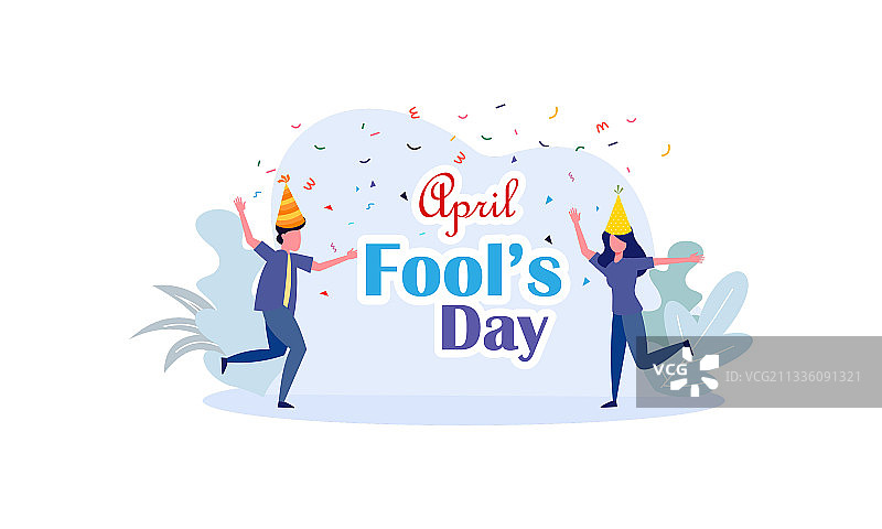 愚人节快乐庆典背景图片素材