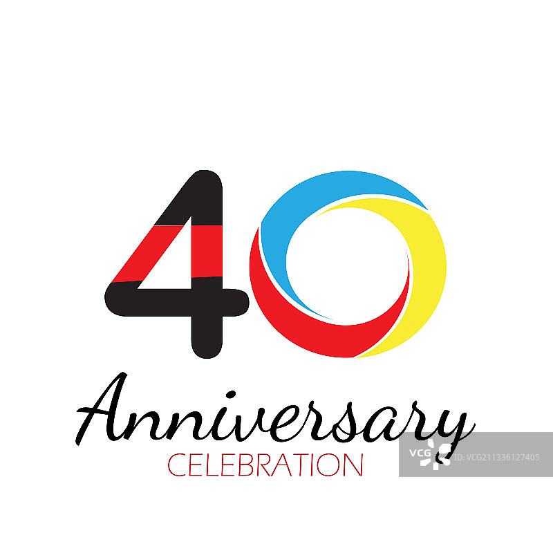 40周年庆典设计模板图片素材