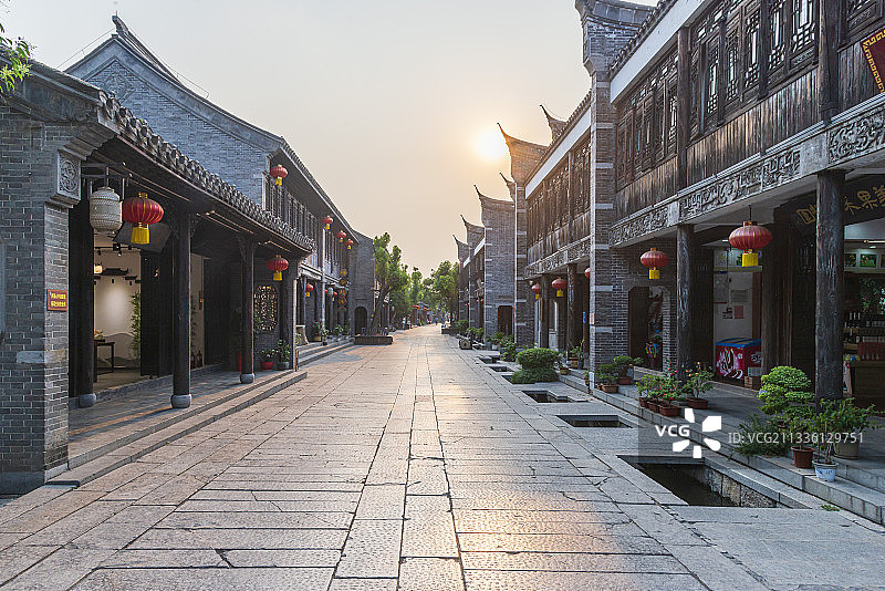 台儿庄古城图片素材