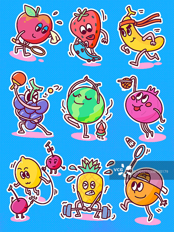 运动水果图片素材