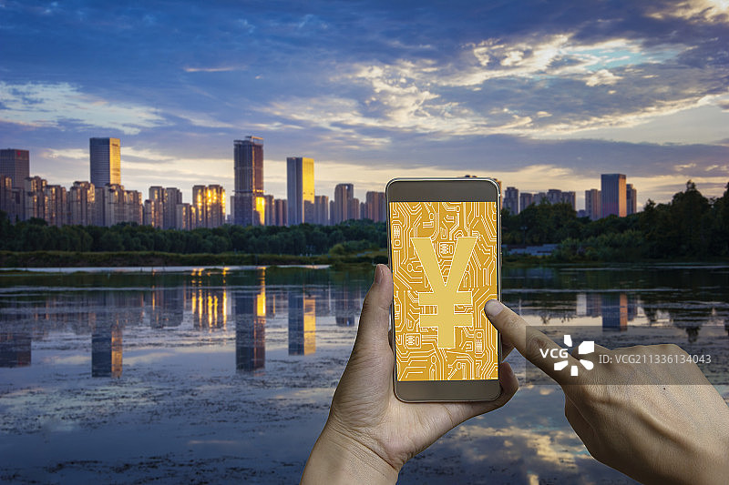 数字人民币，区块链，未来，科技，安全，创新，加密，央行，手机图片素材
