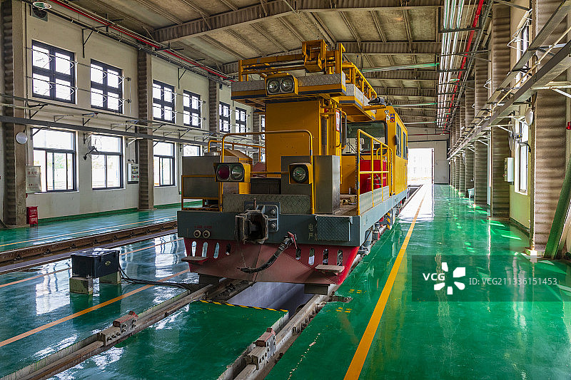 地铁工程车、铁路施工车图片素材