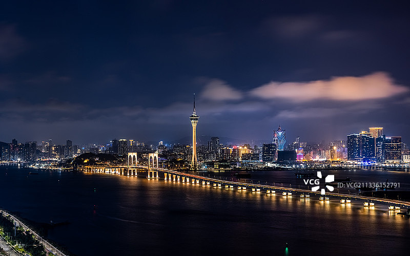 澳门.夜图片素材