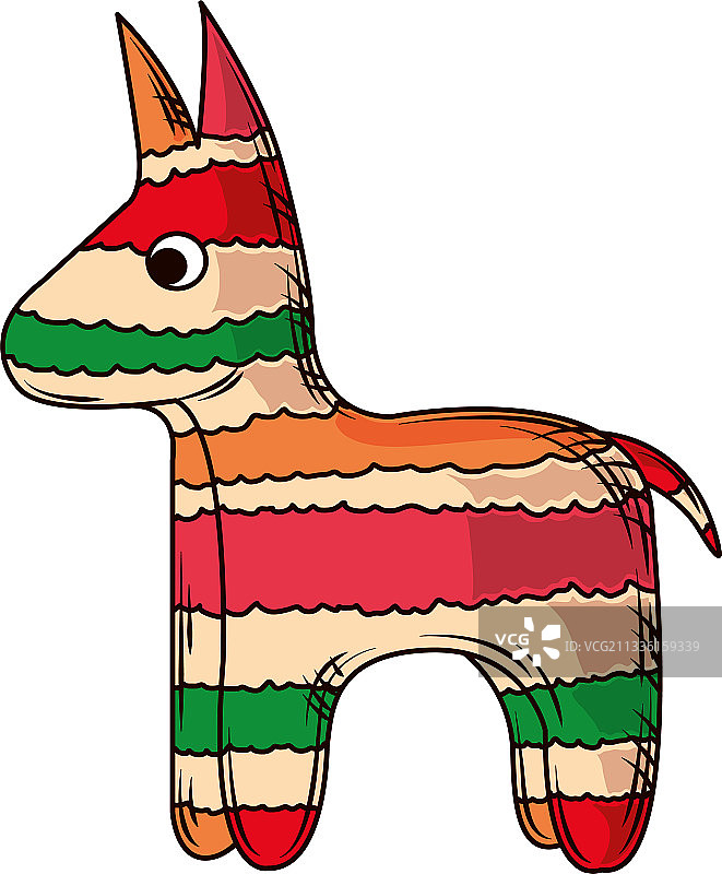 墨西哥皮纳塔驴图片素材