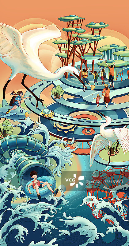 儿童乐园图片素材