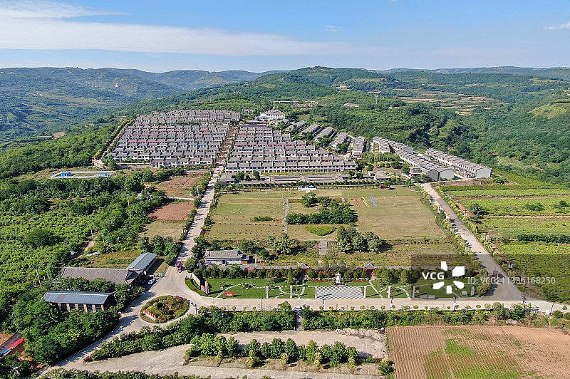 蓝田簸萁掌民俗村图片素材