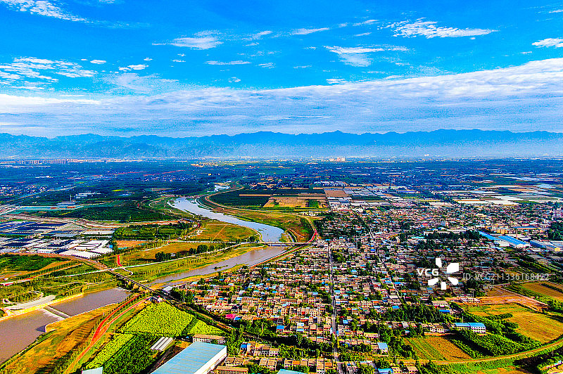西安沣河湿地公园图片素材