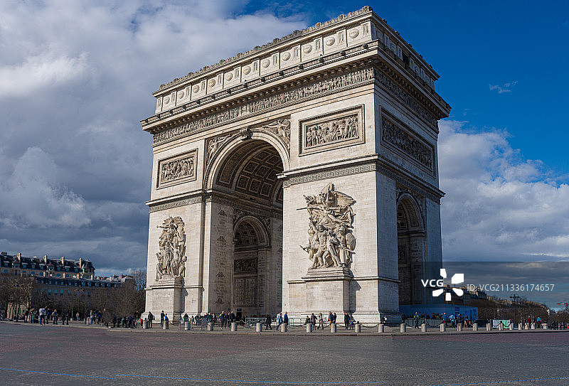 凯旋门图片素材