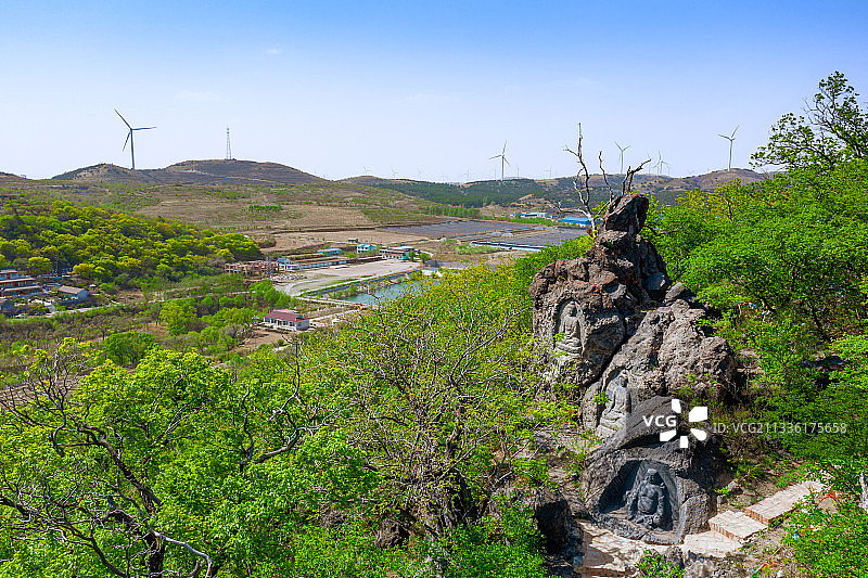 辽宁省阜新市彰武县千佛山风景区图片素材
