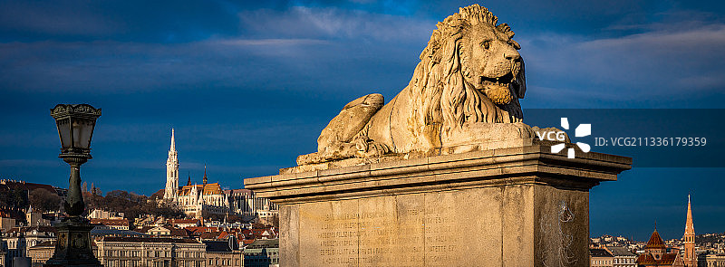 布达佩斯塞切尼链桥图片素材