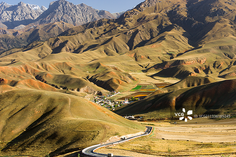 塞外风光图片素材