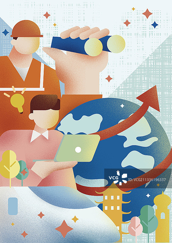 一带一路图片素材