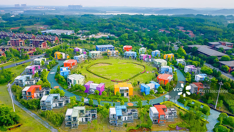 湖北咸宁蜜月湾度假村图片素材