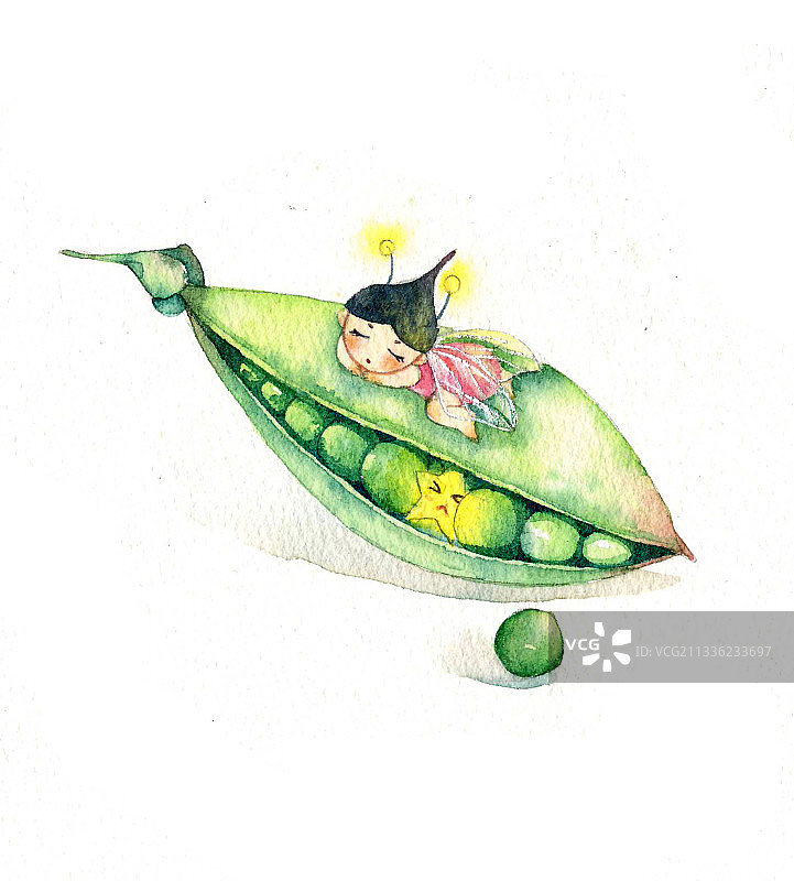 豌豆小精灵图片素材