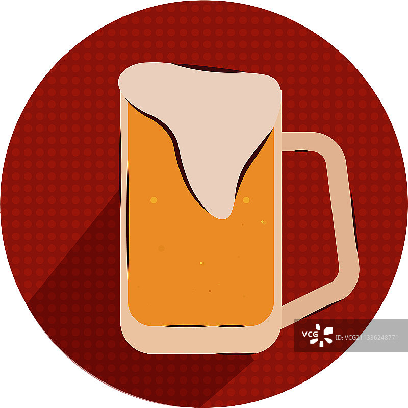 啤酒杯图案图片素材