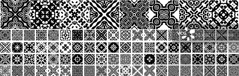 88款通用几何无缝图案图片素材