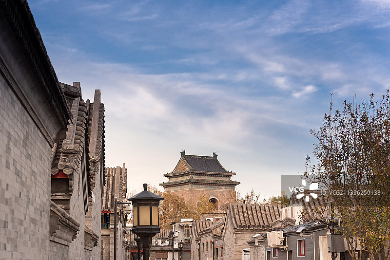 北京钟楼图片素材