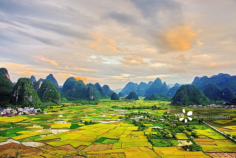 田园风光图片素材