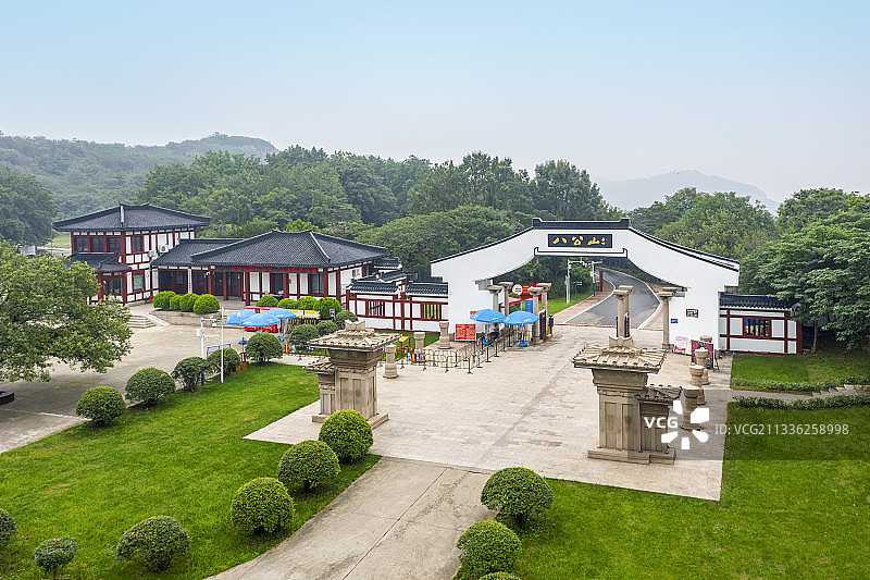 八公山+安徽省淮南市八公山区公山镇图片素材