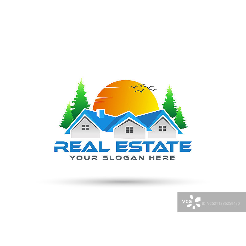 房地产标志设计 - 房屋标志图片素材