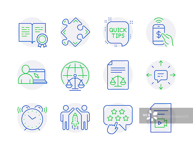 包含“证书”图标的教育图标集图片素材