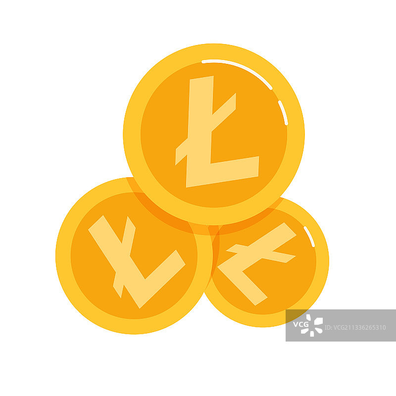 莱特币区块链技术图片素材