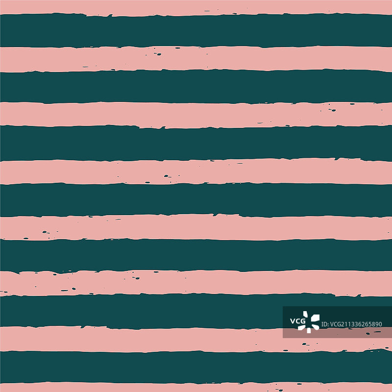 手绘绿粉色条纹无缝图案图片素材