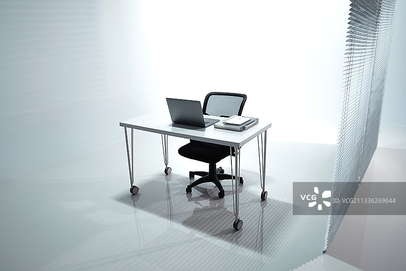 办公桌和电脑图片素材