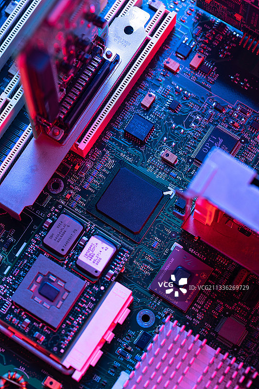 芯片电路板图片素材