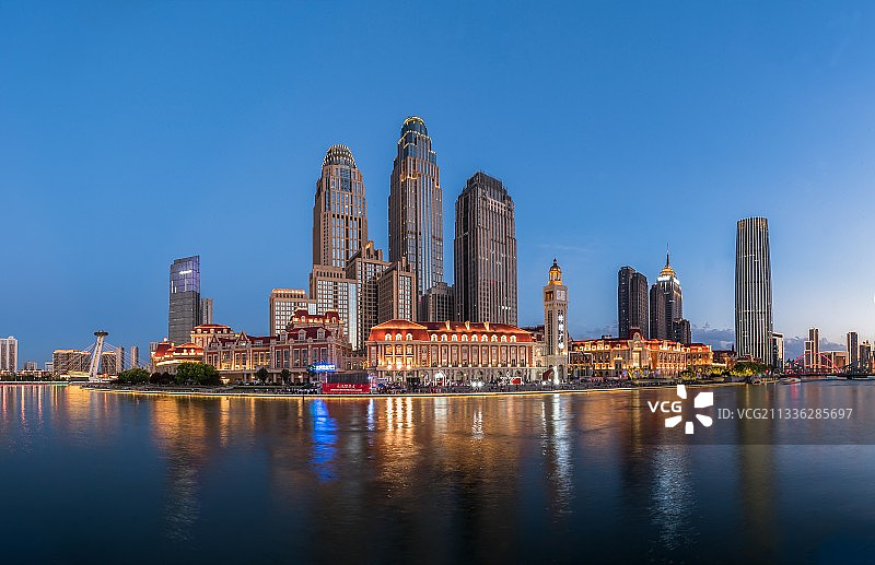 天津津湾广场图片素材