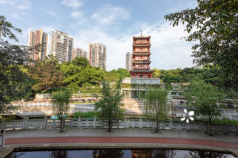 棠城公园图片素材