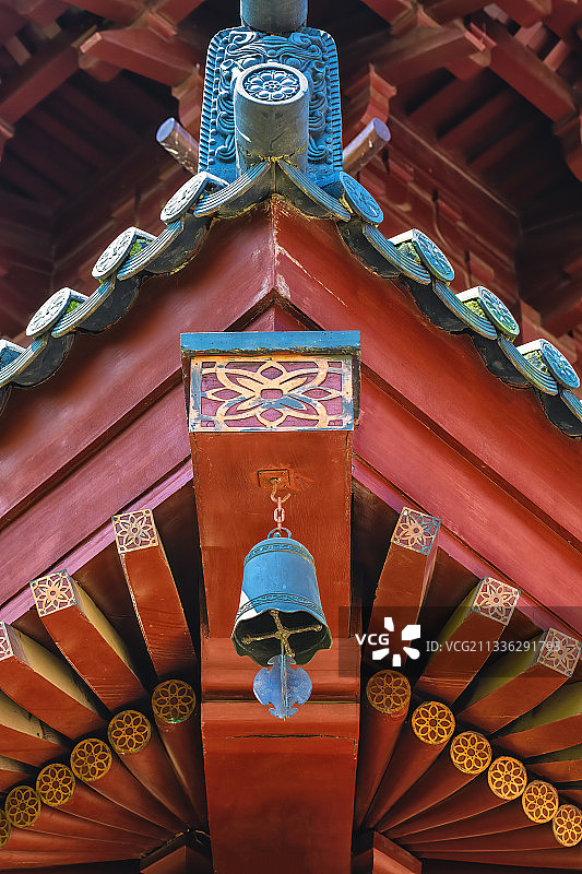 廊檐+牛首山佛顶寺（南京）图片素材