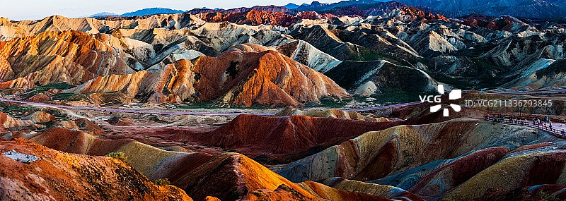 丹霞地貌图片素材