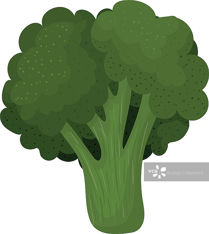 新鲜西兰花图标图片素材