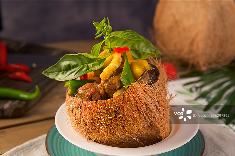 东南亚菜 小清新 美食 可口的 泰国菜 印度尼西亚图片素材