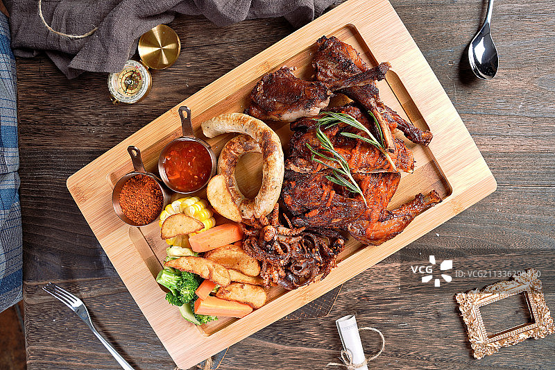 西餐 沙拉 披萨 牛排 西冷 澳洲 美食 西式图片素材