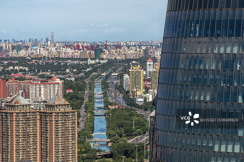二环边儿上的巨人，丽泽SOHO图片素材