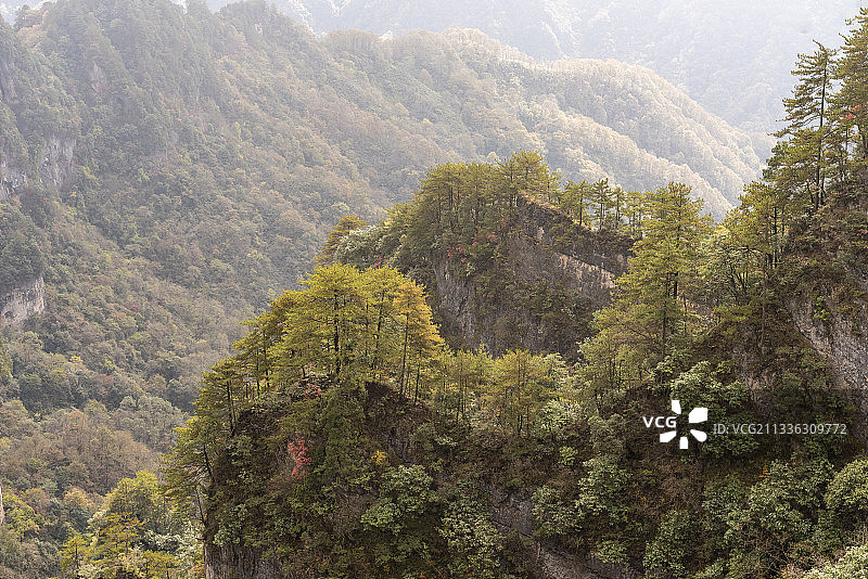 光雾山风光图片素材