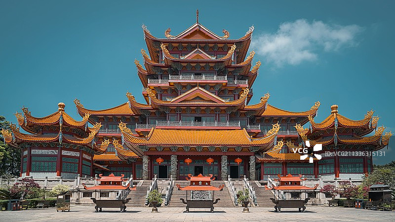 西禅古寺图片素材