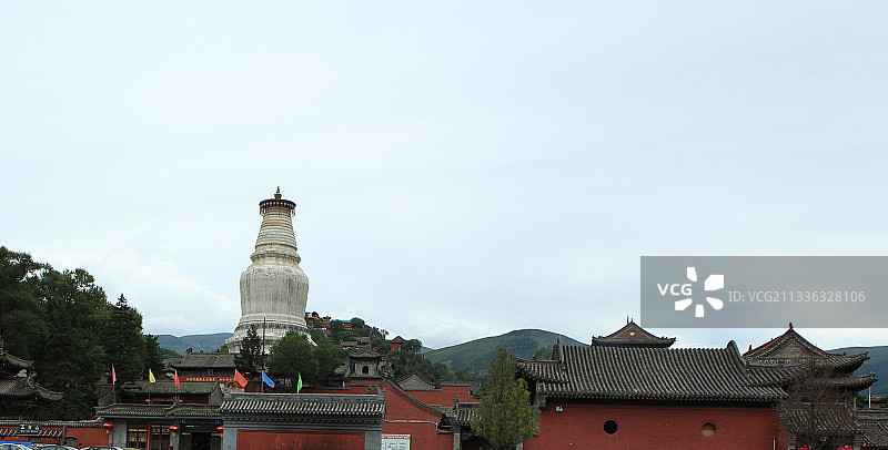 山西忻州五台山图片素材