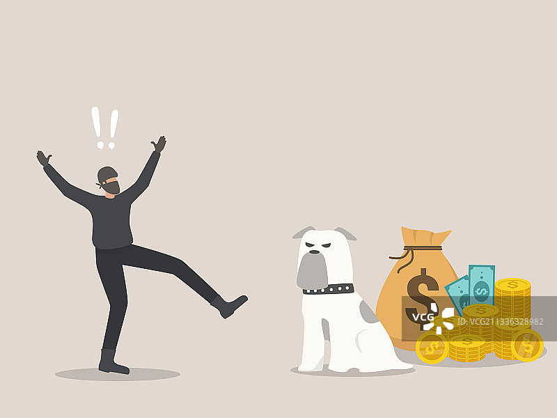 储蓄安全概念图：防盗图片素材