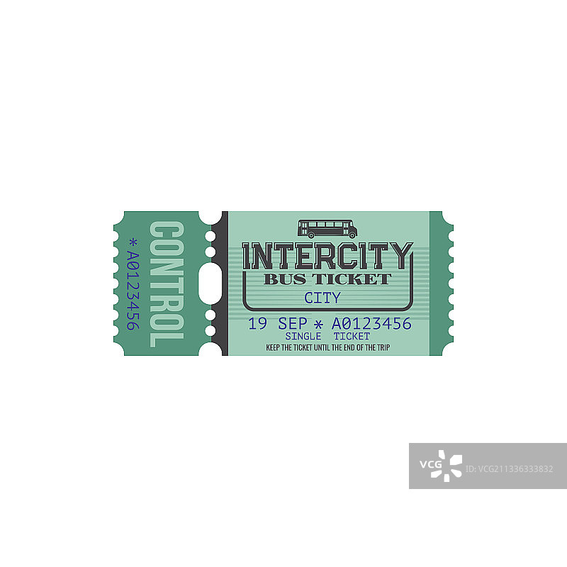 城际巴士车票登机牌优惠券图片素材