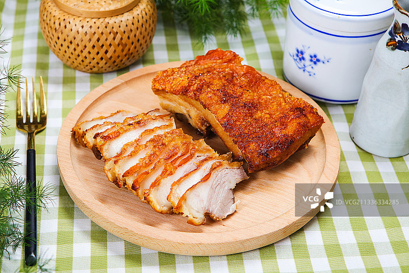 脆皮烧肉图片素材