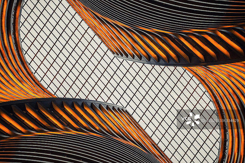 《能量》北京丽泽SOHO中庭顶部图片素材