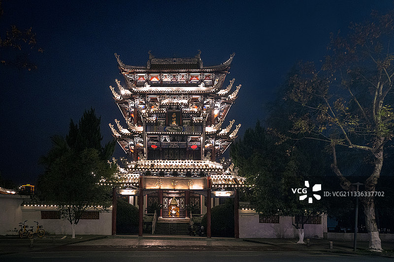 镇江阁 湖北省宜昌市沿江大道图片素材
